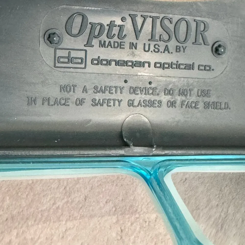 Vintage Donegan OptiVISOR DA-3 Headband Magnifier New Open Box